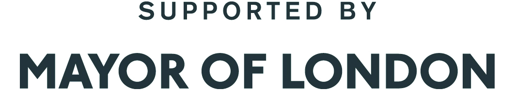 Supported by Mayor of London logo