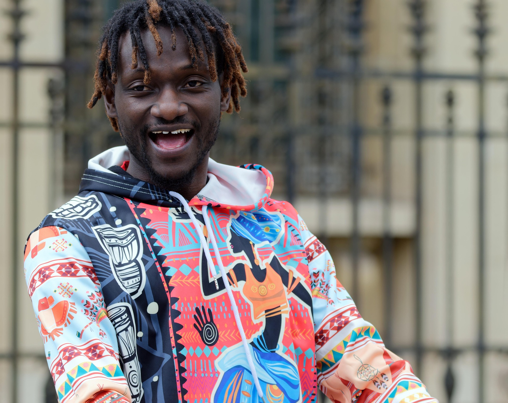 Happy young man