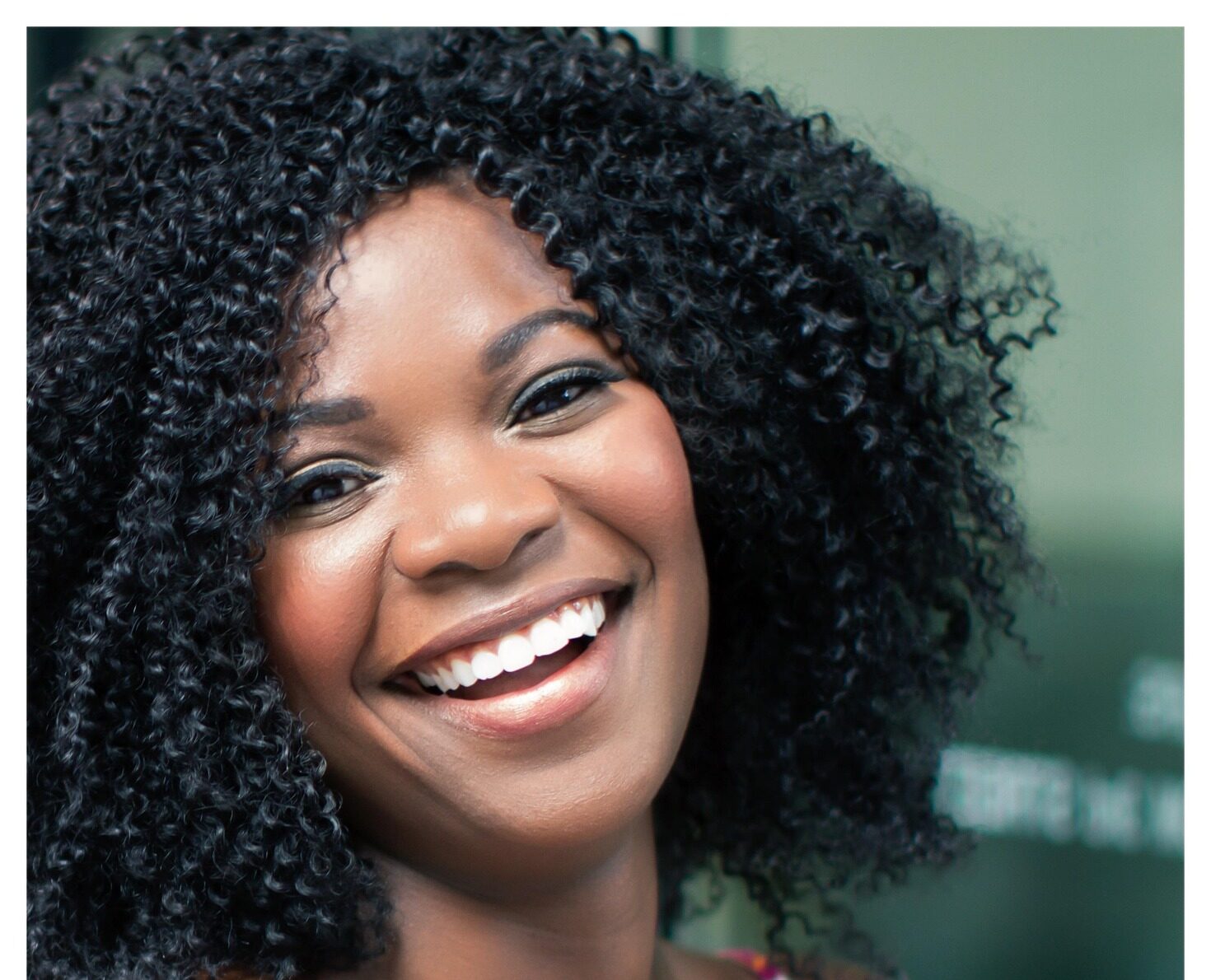 Decorative: woman smiling